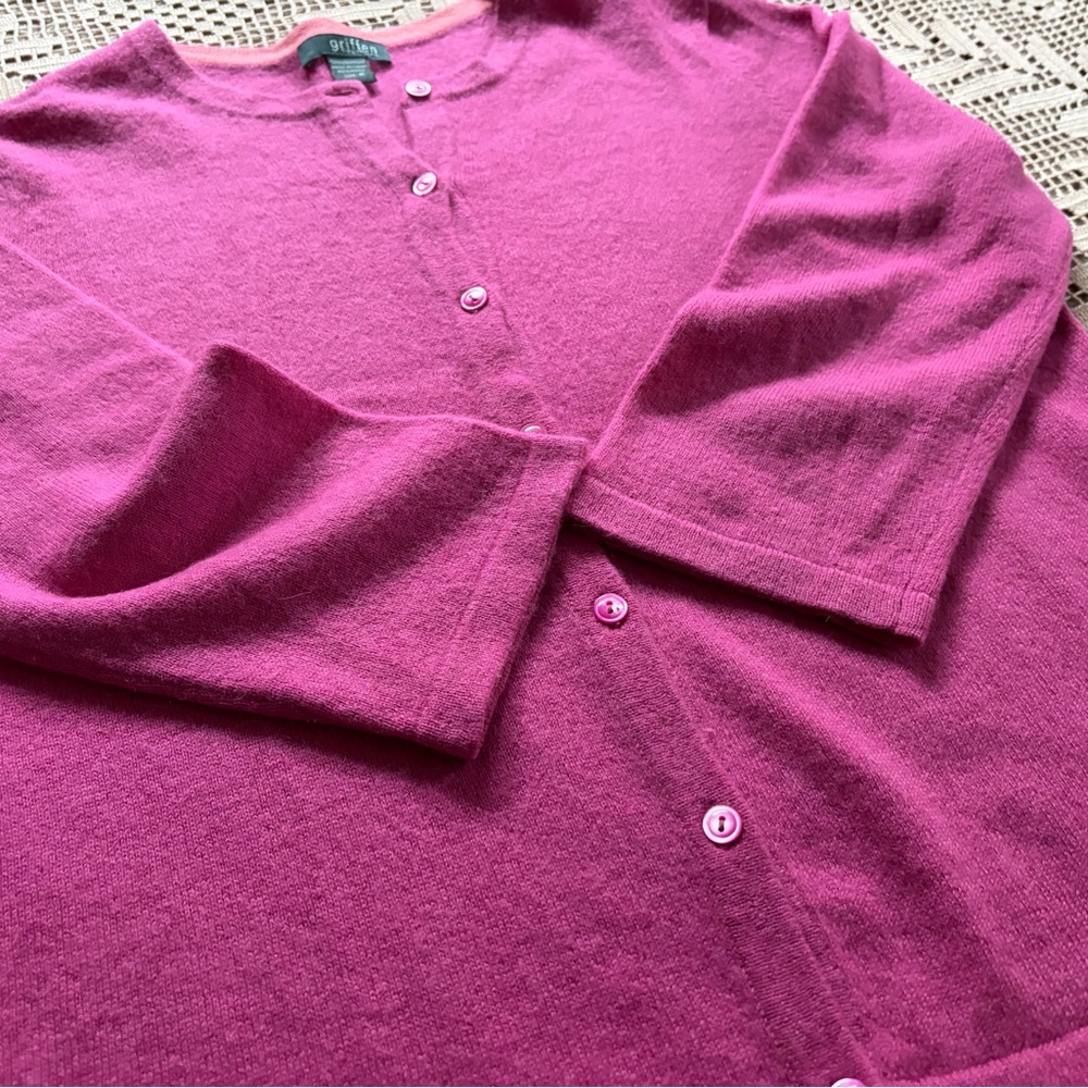 Griffen Cashmere Cardigan Sweater